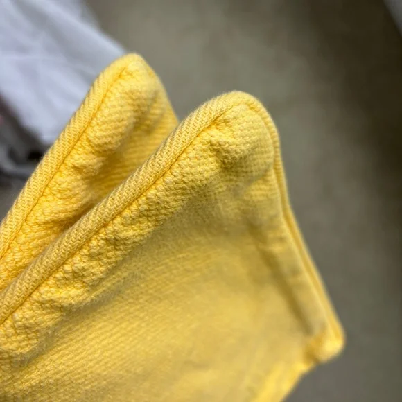 Ralph Lauren yellow oblong pillow cover - Picture 9 of 11